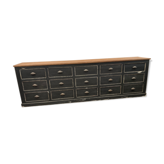 Old cabinet with drawers XXL