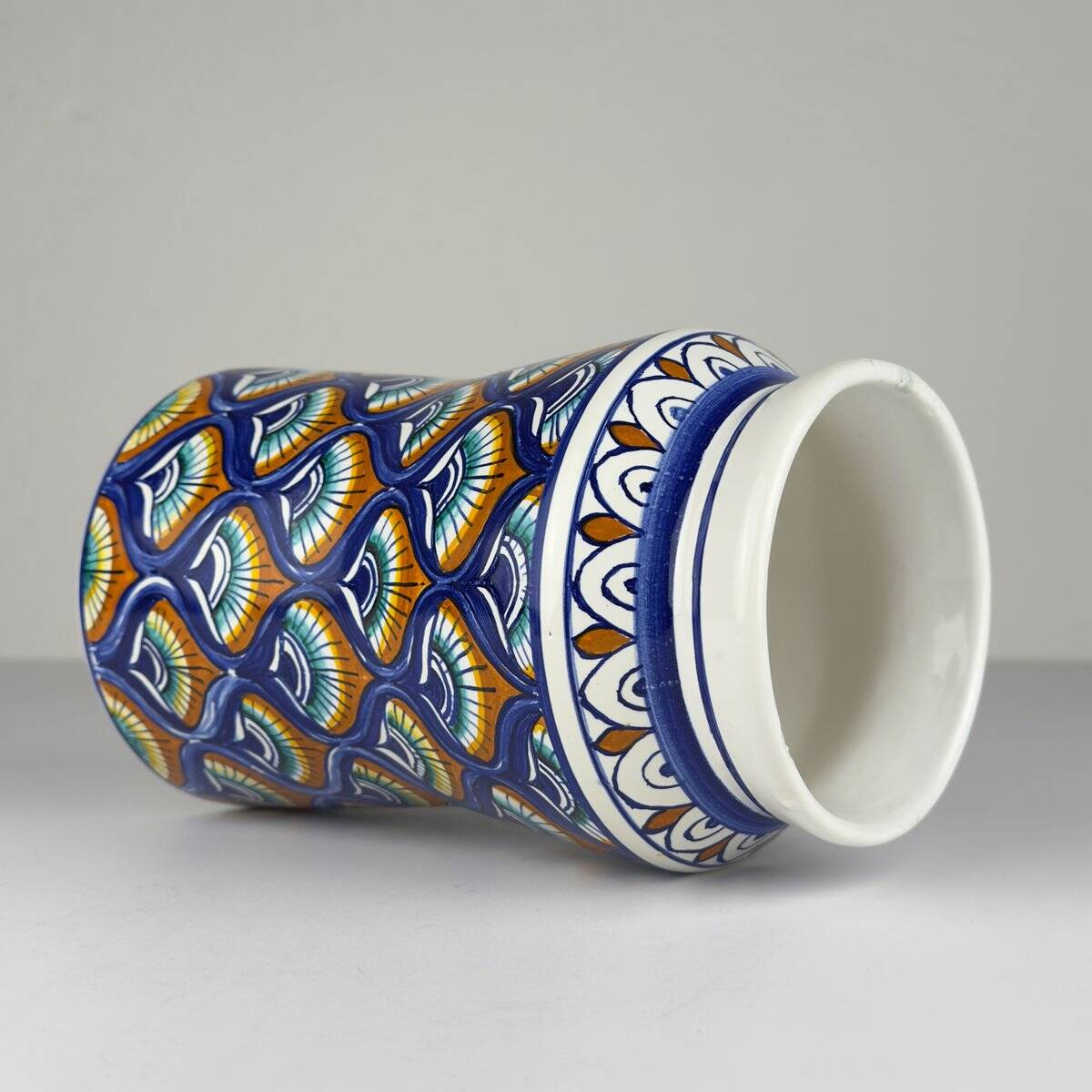 Vintage ceramic vase, Italy, 1971