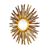 Miroir soleil vintage 67x85cm