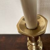 Golden brass lamp