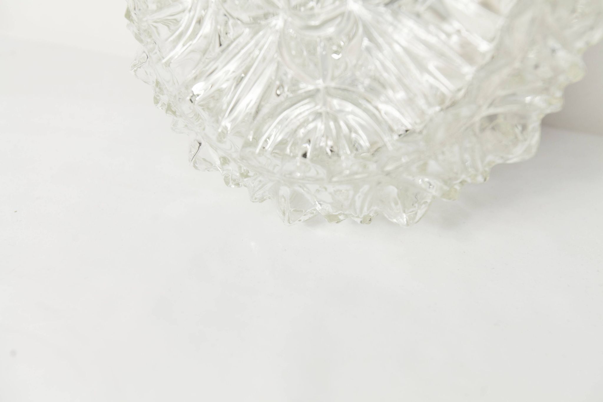 1960s floral round ceiling light