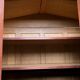 Cabinet 2 doors mirror mahogany rocaille years 1900