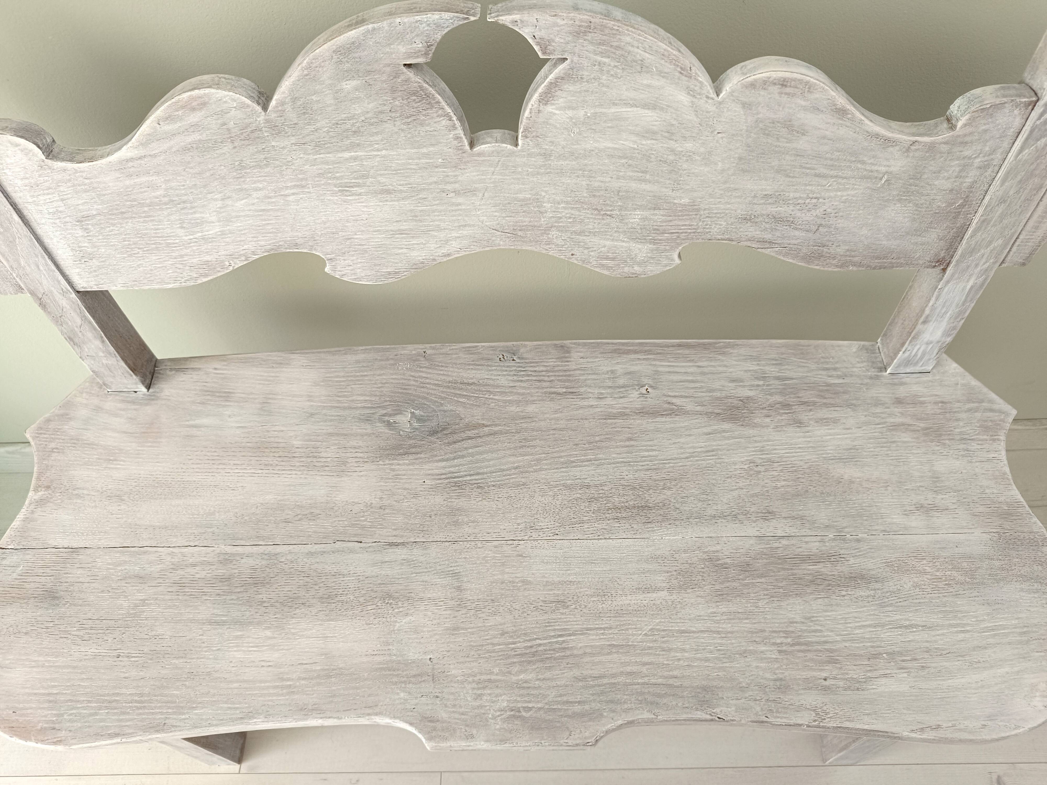 Small art deco bench