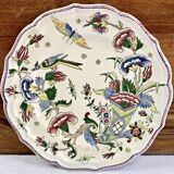 7 flat plates Gien model cornucopia 1938 1960