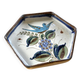Ceramic plate Ken Edwards Tonala Mexico 1970