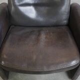 Vintage Leather Design Armchair by De Sede, Model DS50