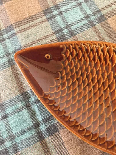 Plat de poisson Gustavsberg Stig Lindberg vintage