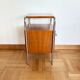 Functionalist bedside table, Kovona, Czechoslovakia