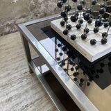70s Belgo Chrome coffee table
