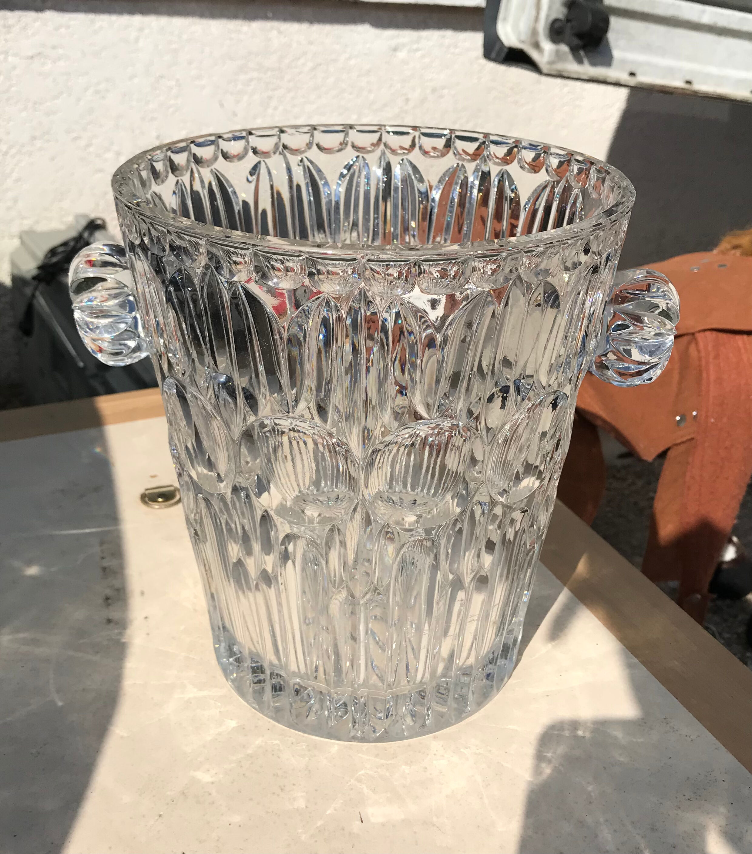 Crystal Champagne bucket