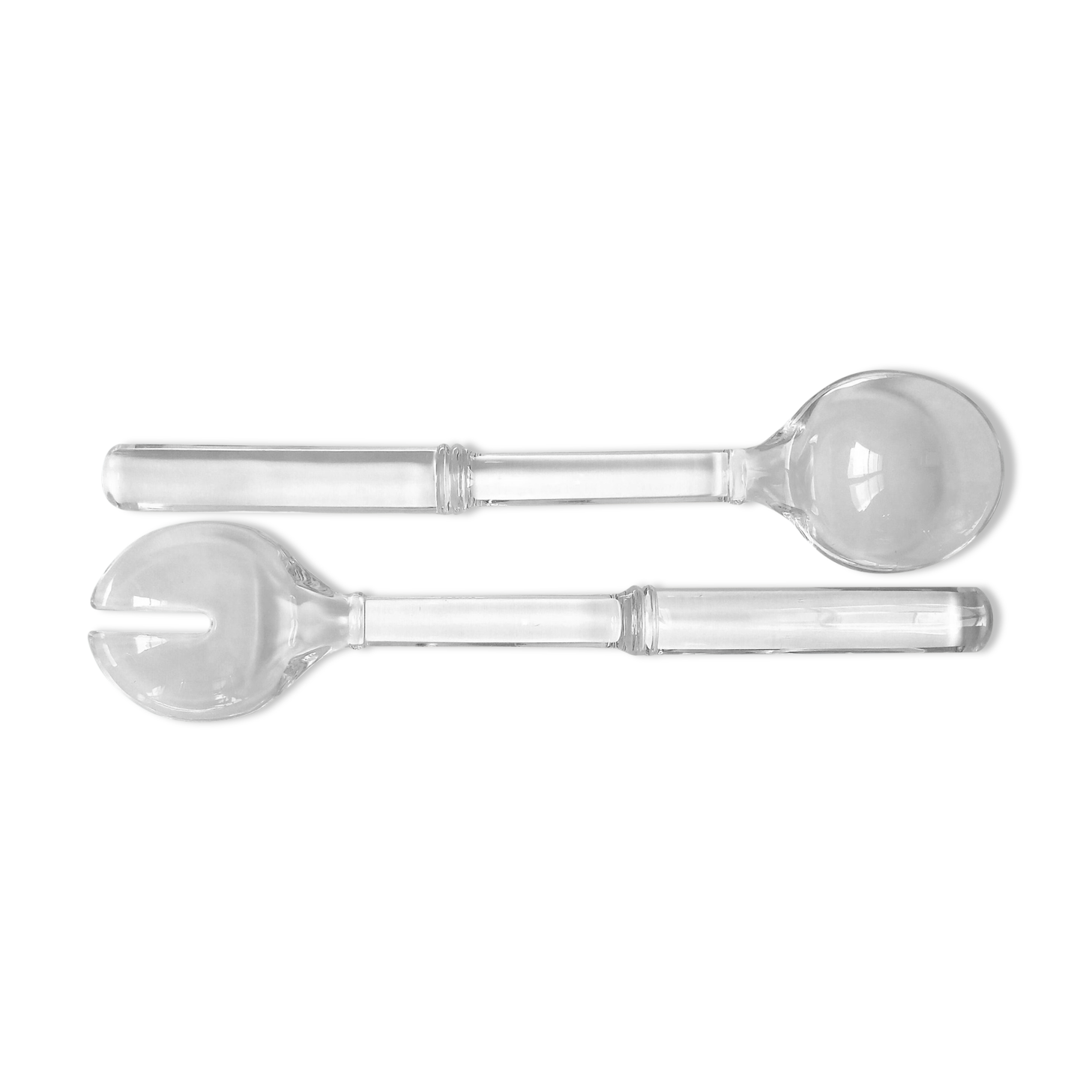 Guzzini plexiglass salad servers 32 cm