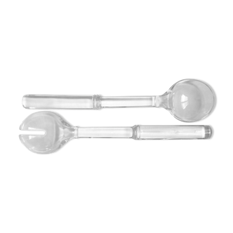 Guzzini plexiglass salad servers 32 cm
