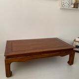 Table basse bois exotique