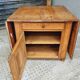 Antique Swedish table folding table with plenty of storage space
