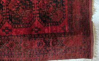 Afghan rug 205x130 cm handmade