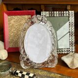 Glass photo frame