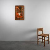 Large Russian Religious Icon “The Holy Trinity”, 18th Century