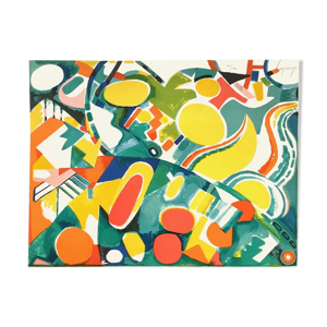 Paysage abstrait jacques