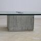 Table basse verre saporiti 1970