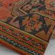 3x11 Vintage Terracotta Oriental Pattern Turkish Runner Rug, 89x342Cm