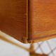 Rattan desk by Louis Sognot, 1950