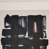 Pierre Soulages lithograph