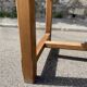 Table de ferme bois brut 200 cm