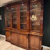 Large antique bookcase