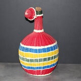 Candy demijohn in scoubidou