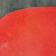 Chaise vintage rouge Formica 1970