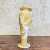 Egyptian Art Deco Alabaster Vase