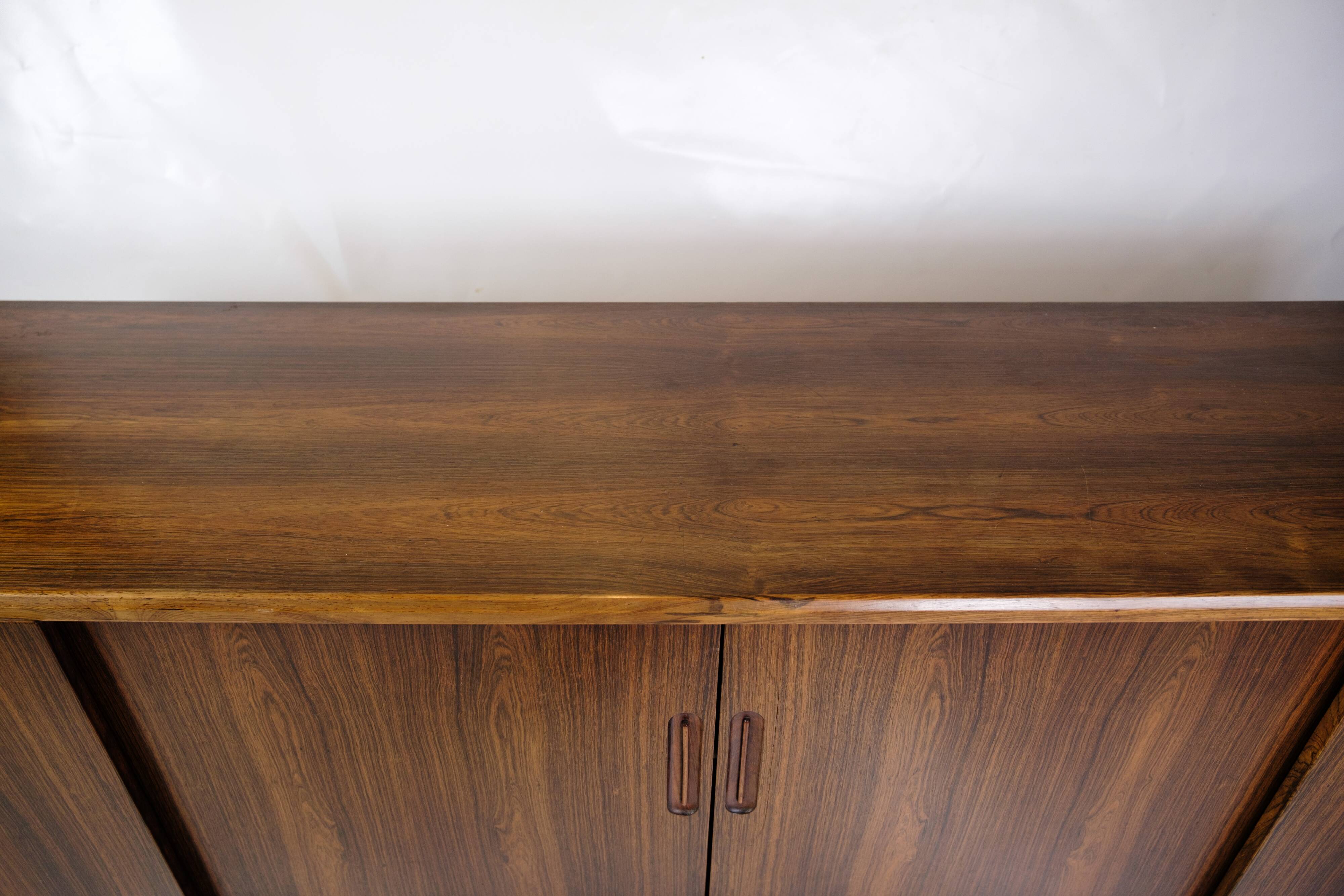 Sideboard Made In Rosewood By Henry Rosengren Hansen From 1960s