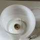Lampe de chevet vintage en plastique moulé 1960