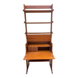 Vintage teak shelf/secretary