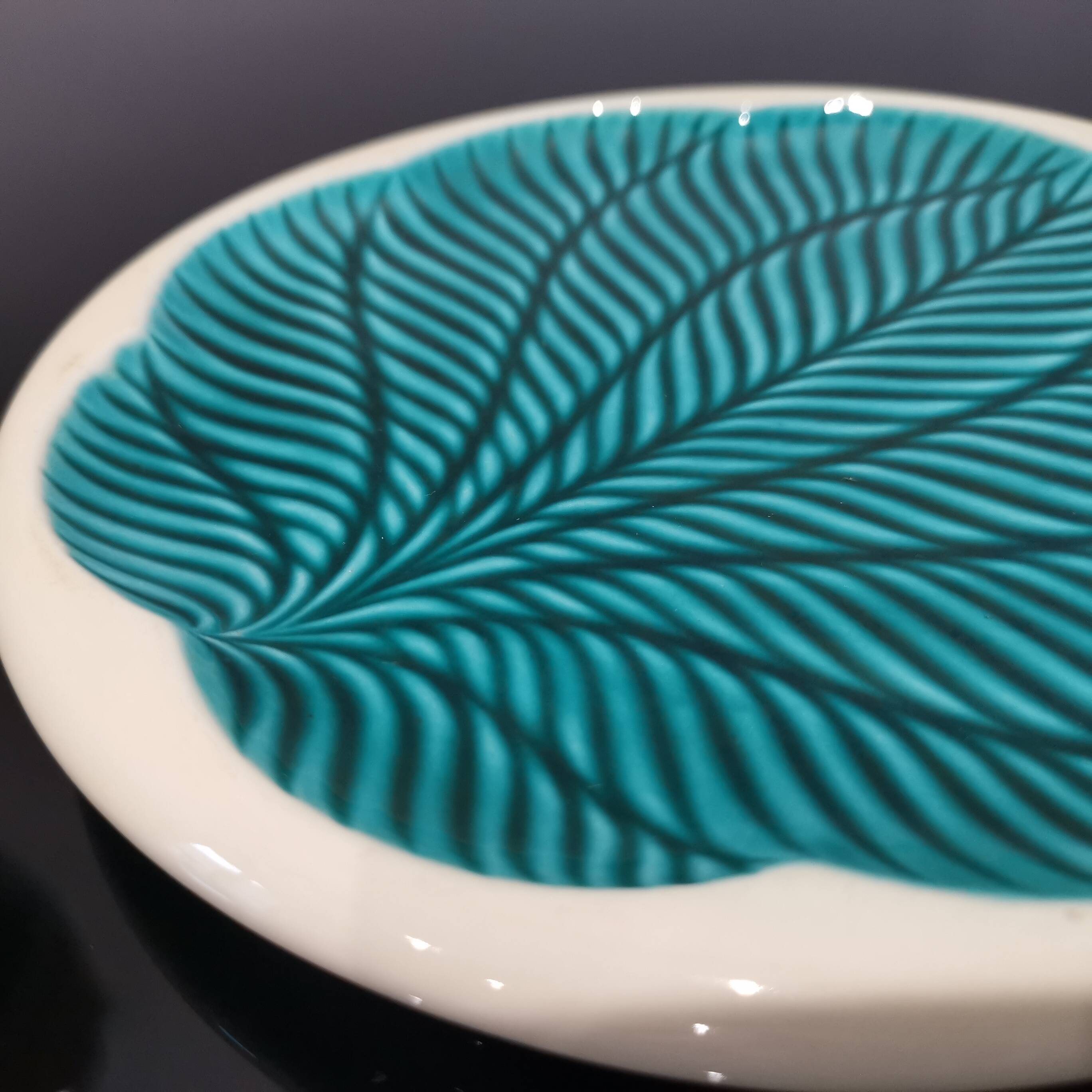 Verceram ceramic dish from the 60s