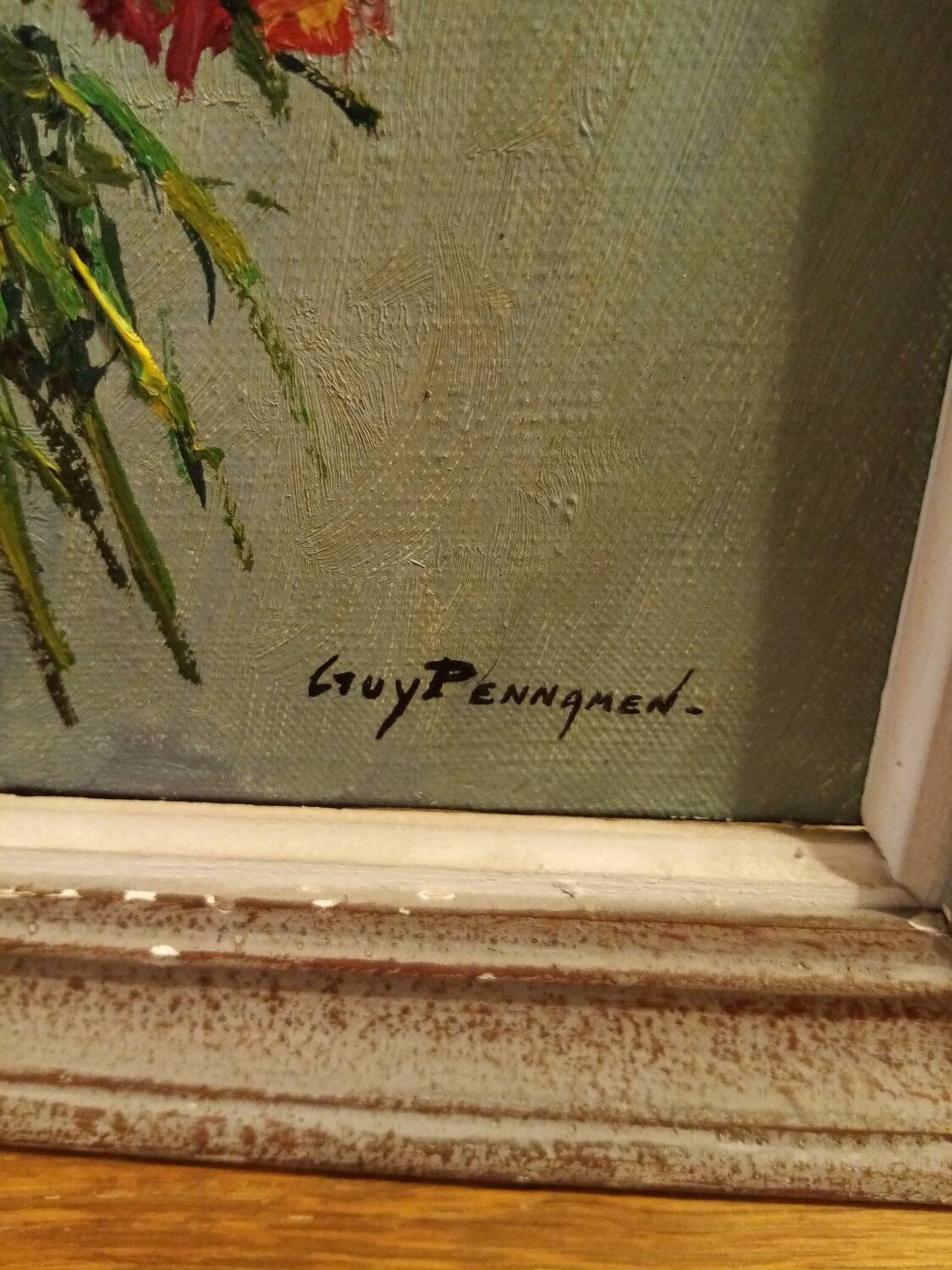 Oil on canvas Guy Pennamen