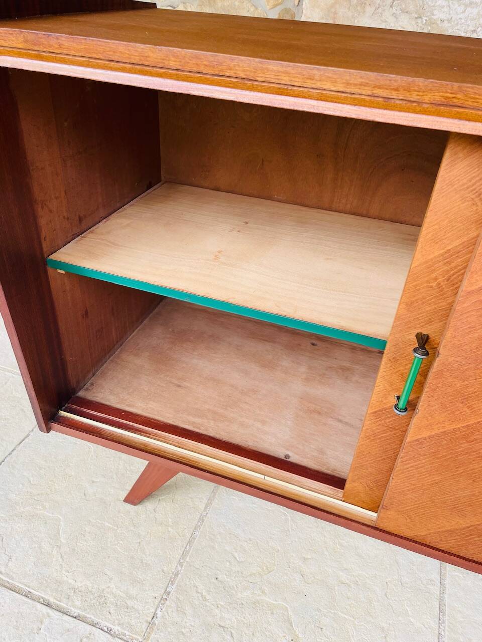 Vintage enfilade in ash and mahogany circa 1950s