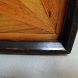 Antique wooden tray with inlay