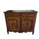 Buffet bas style Louis XV en merisier 