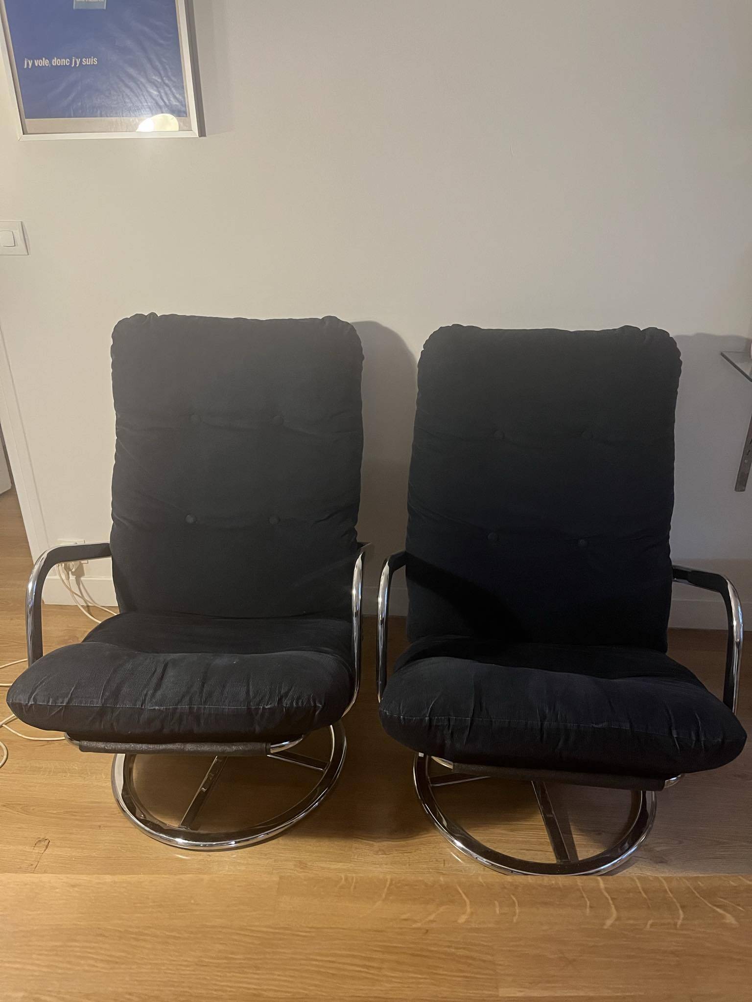 Ikea armchairs from the 80s, Smedsta model
