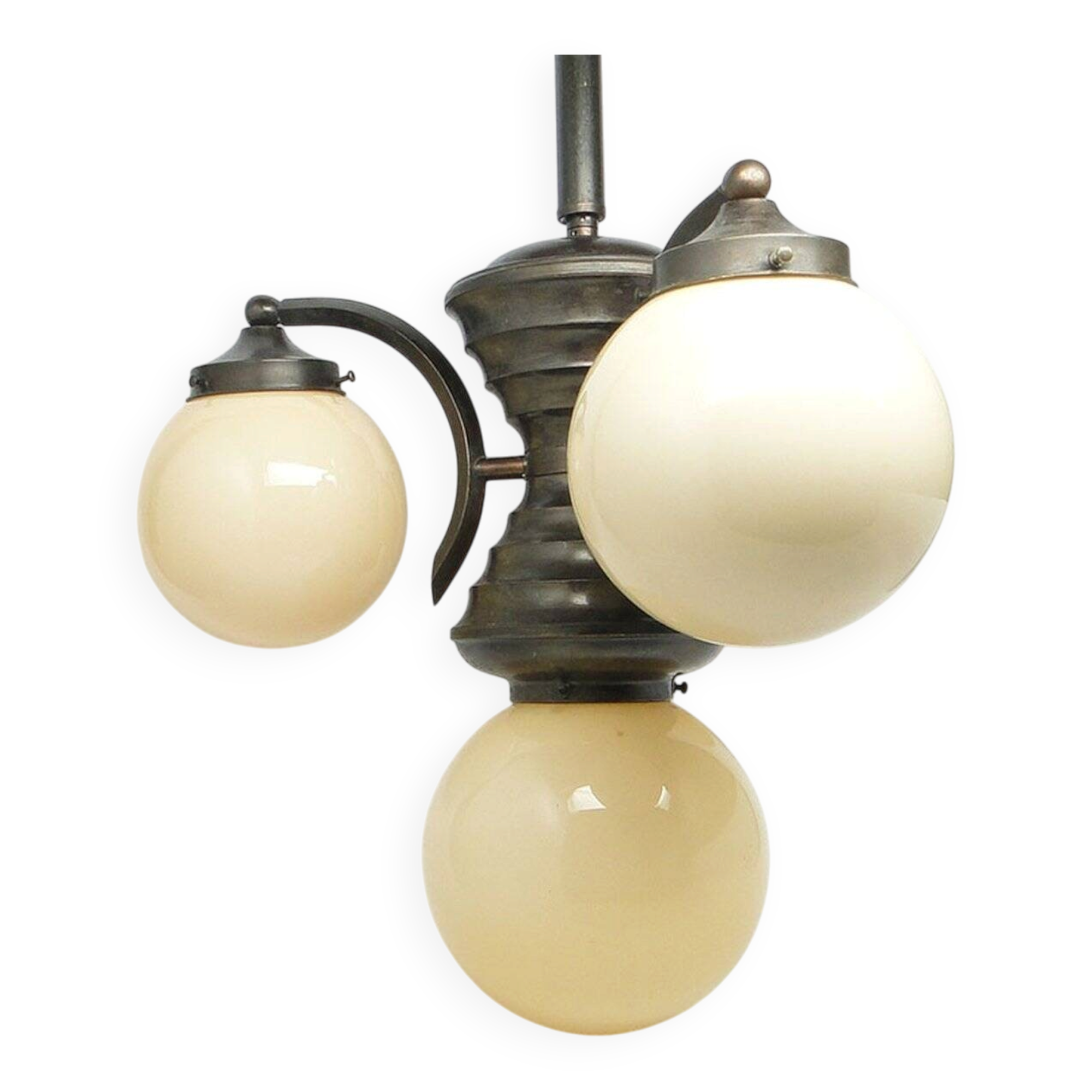 Art Deco chandelier, Czechoslovakia, 1920s