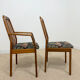 Ensemble 2 fauteuils et 3 chaises Dyrlund - design danois années 70