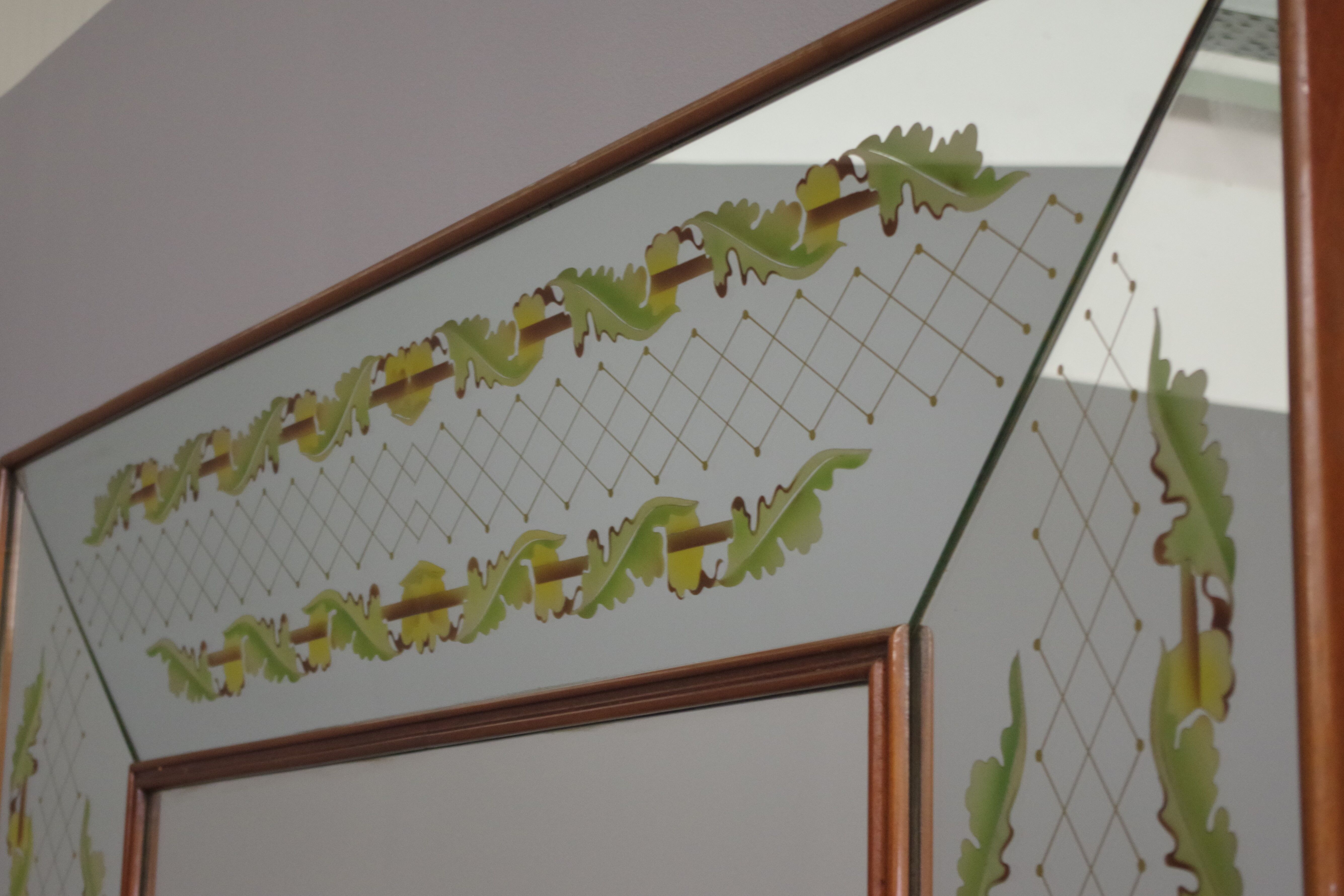 Sideboard with mirror by Luigi Brusotti, 1940