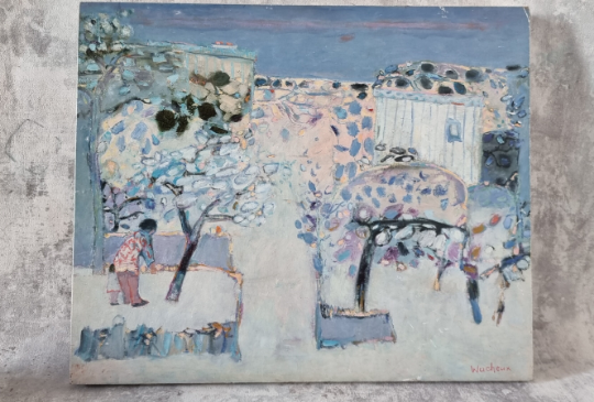 French impressionist painting Yves Wacheux (1933)