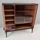 Vintage Brown Display Cabinet, 1970s