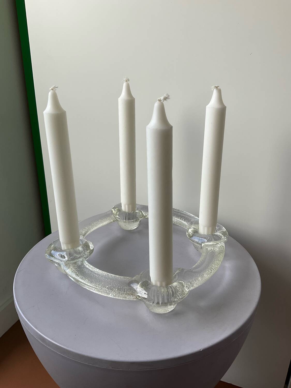Vintage candle holder for 4 candles