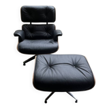Fauteuil lounge et ottoman Charles Eames, édition Herman Miller