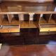 Antique Edwardian Bureau Bookcase with Inlaid Floral Detail – Early 20th Ce