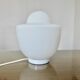 Lampe Italienne en opaline blanche, années 70