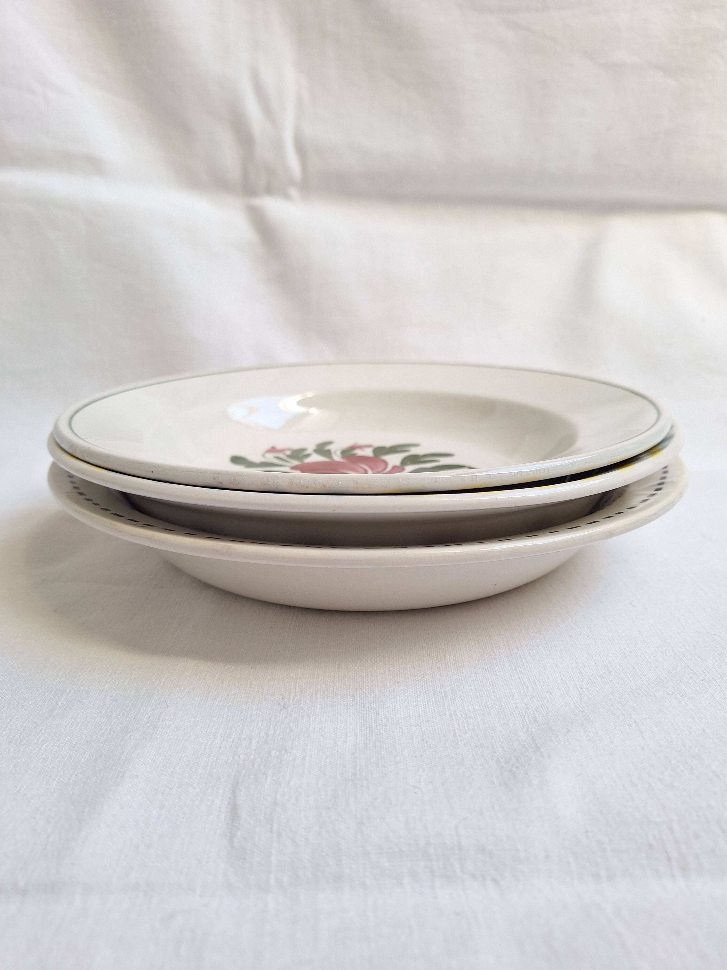 Shallow dish Gien, Moulin des Loups, K&G Luneville